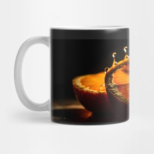 Oranges: macro shot of handpicked nectar Mug